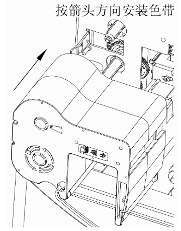 多功能標(biāo)牌機(jī)SP600安裝色帶