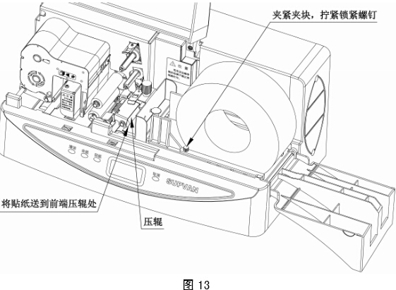 碩方電纜掛牌機安裝貼紙