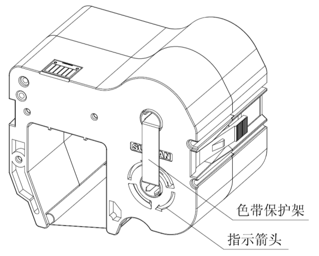 碩方標牌機色帶