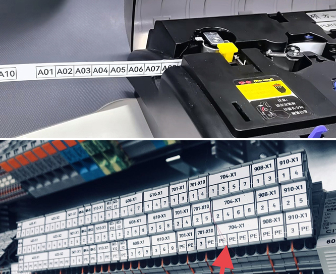 電工專用號碼管打號機TP86A打印材料豐富，現場作業更方便